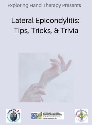 Lateral Epicondylitis: Tips, Tricks, & Trivia